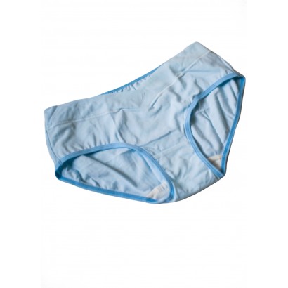 Трусы под живот для беременных Голубые 0012